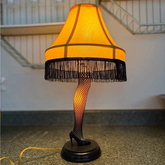 A Christmas Story Leg Lamp with Fringe - Picture 4 of 8